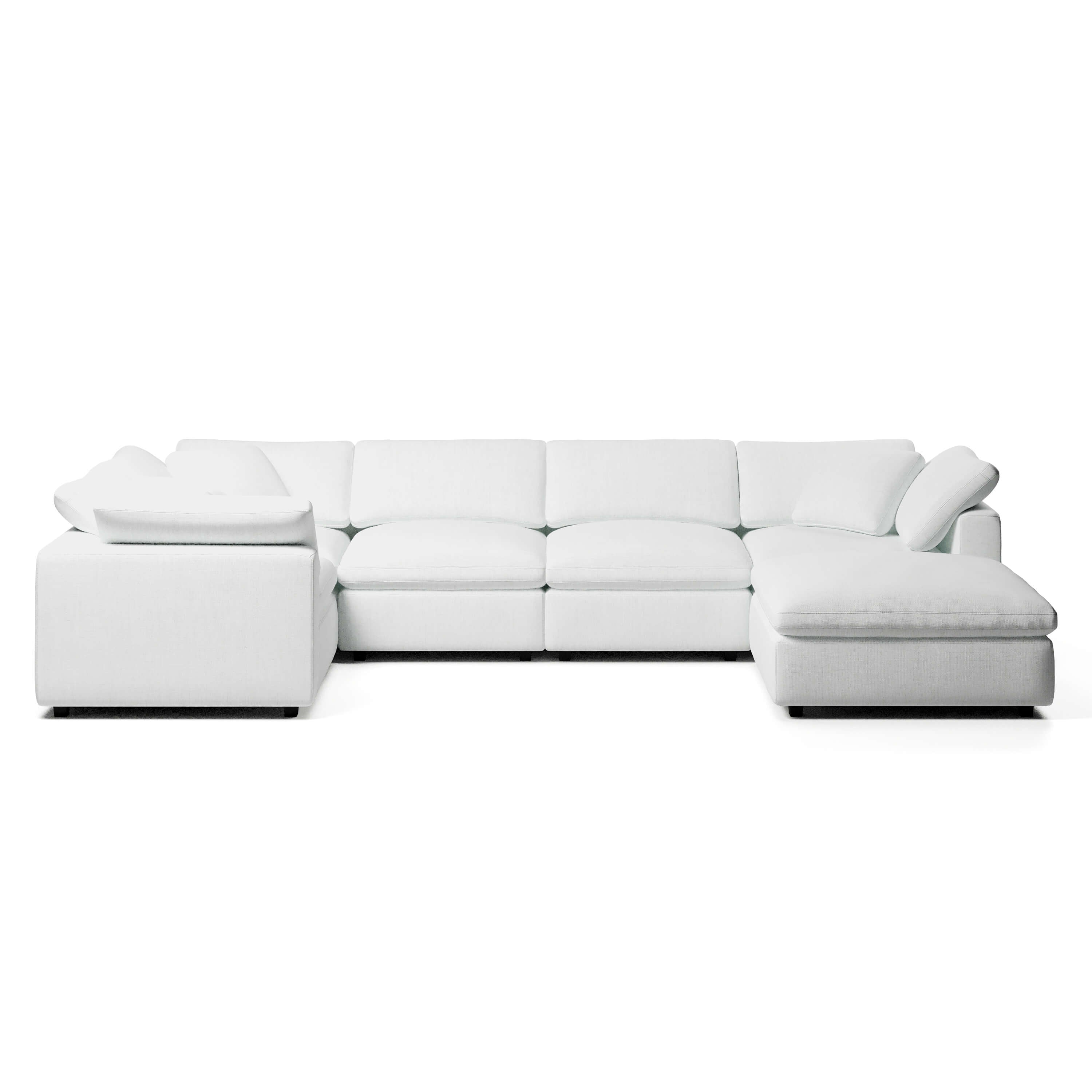 CouchHaus Comfy Modular Sofa - 5 Seater with Chaise