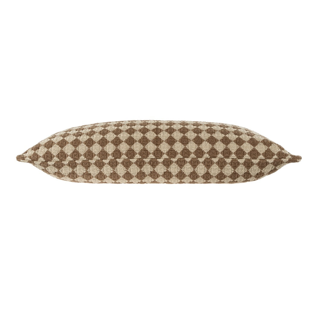 Check Weave Pillow | 14"x31"