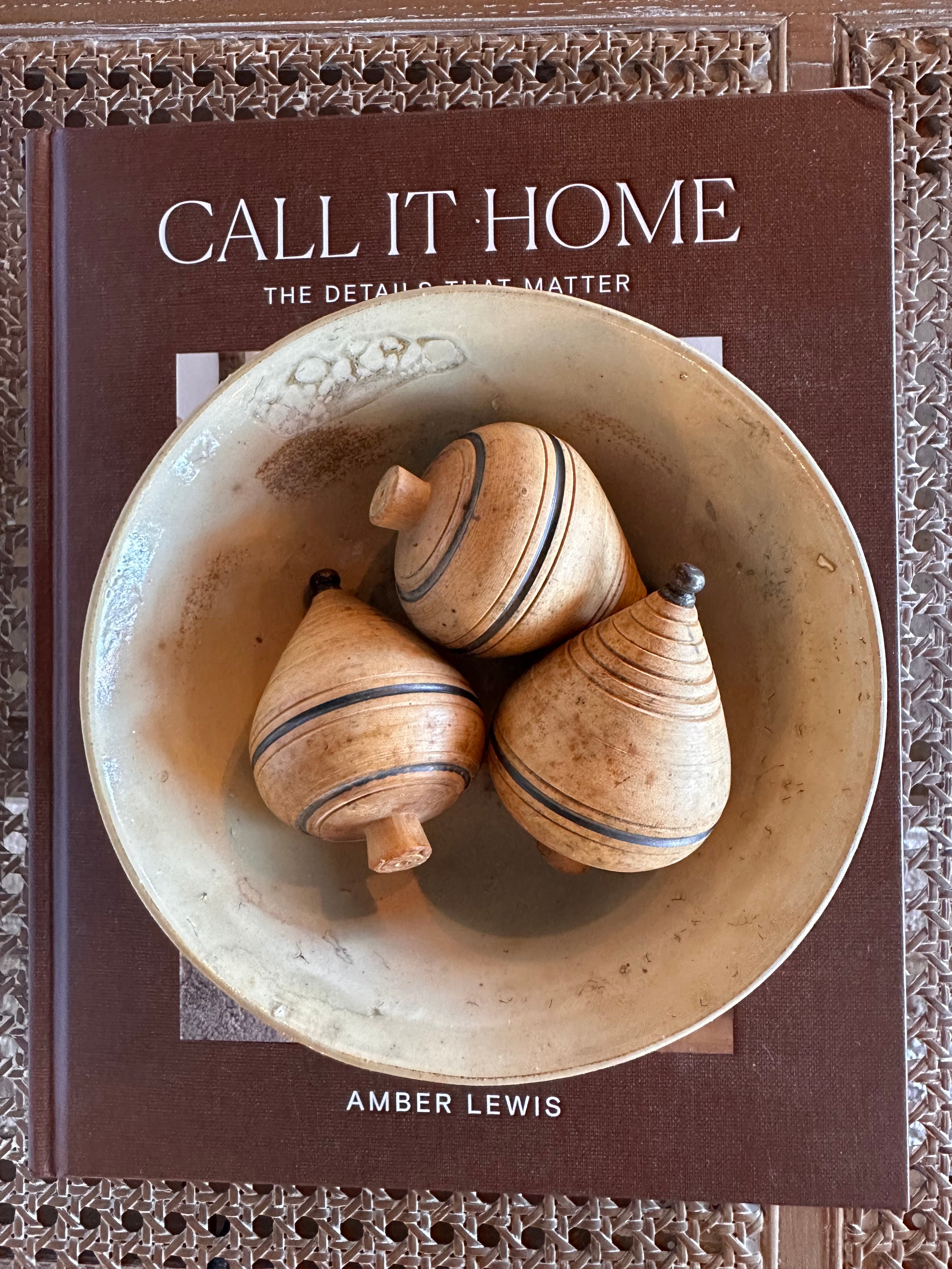 Vintage French Spinning Top