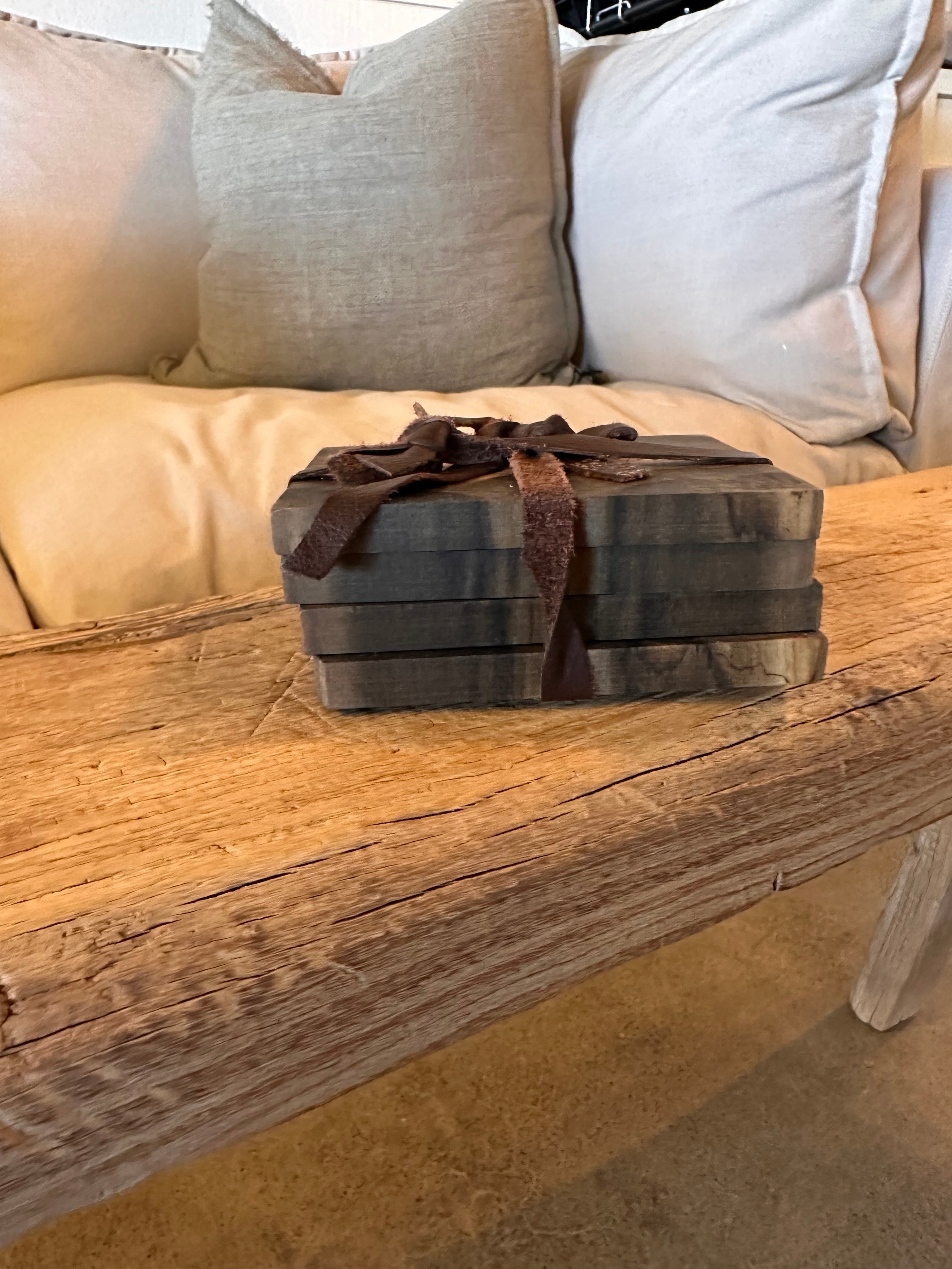 Lucas Wooden Coasters