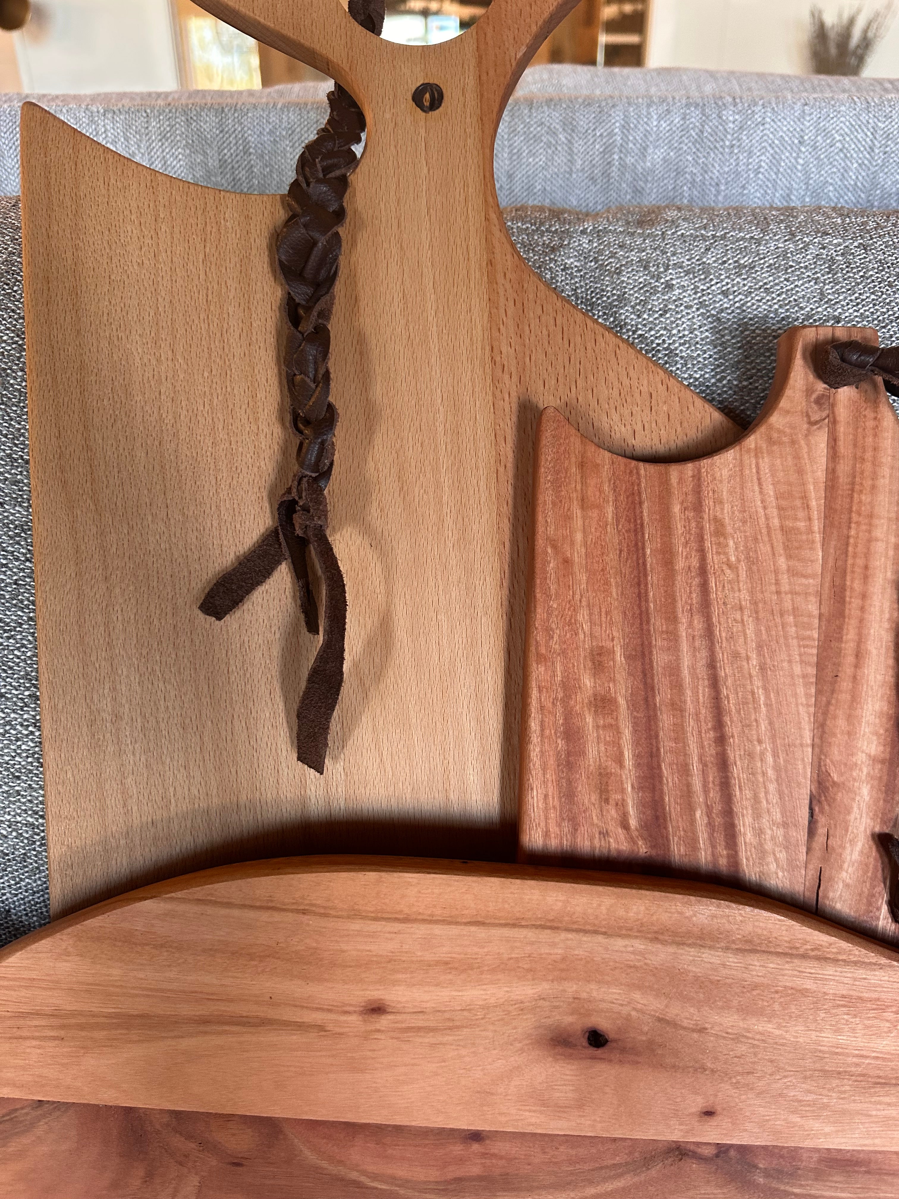 Luca Pear Wood Charcuterie board