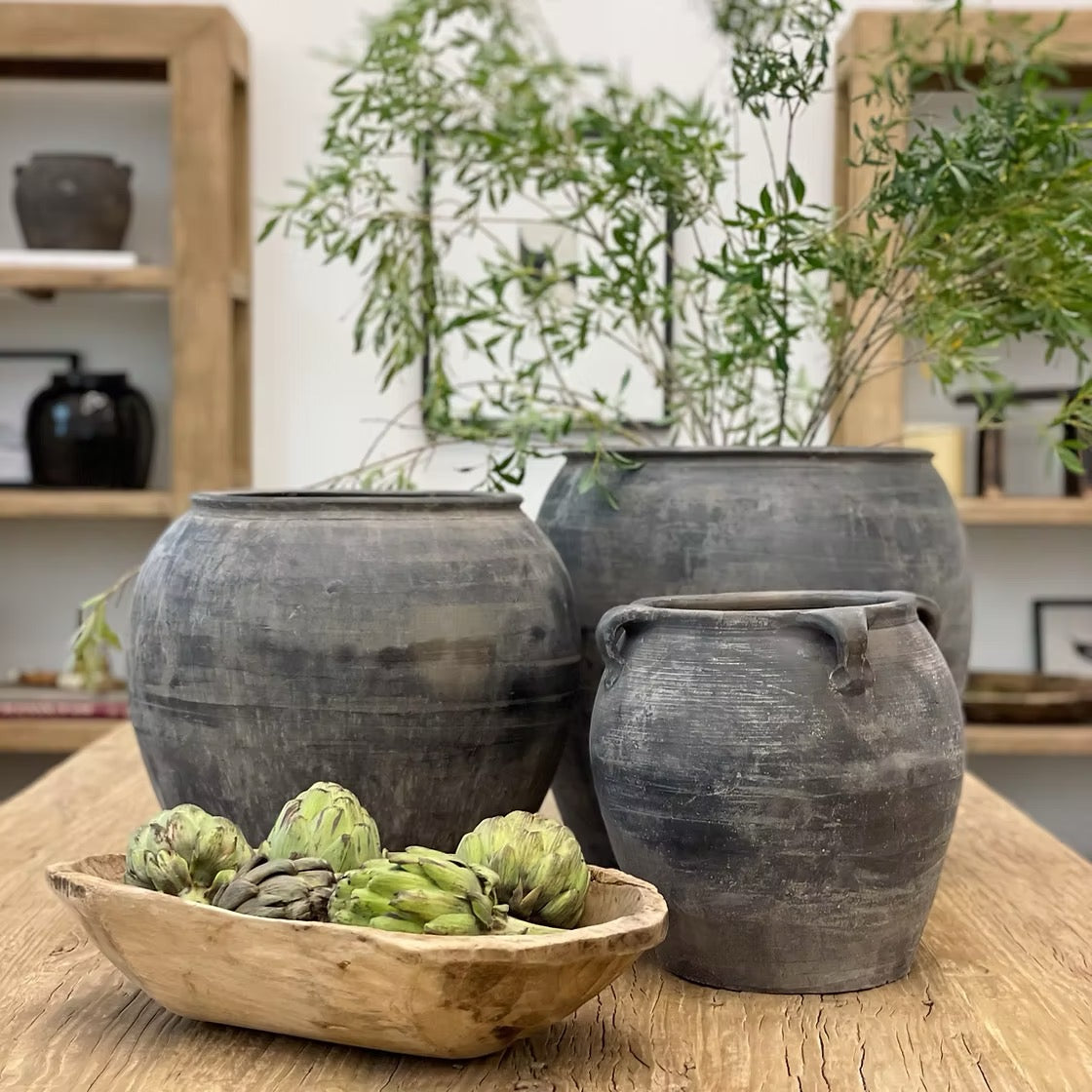 Lucie Vintage Dough Bowl