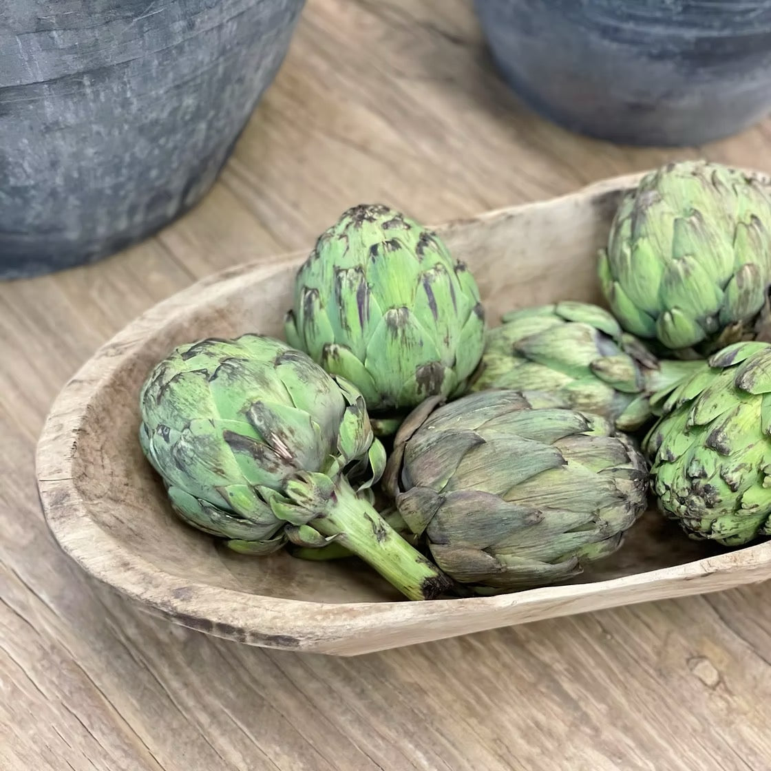 Lucie Vintage Dough Bowl