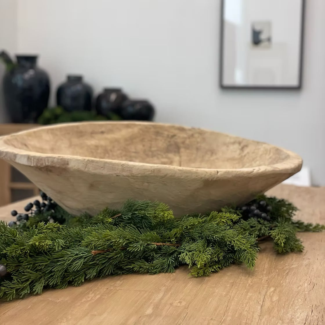 Lucie Vintage Dough Bowl