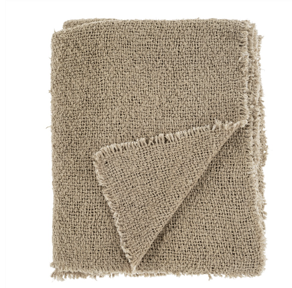 Sable Fringe Bed Blanket