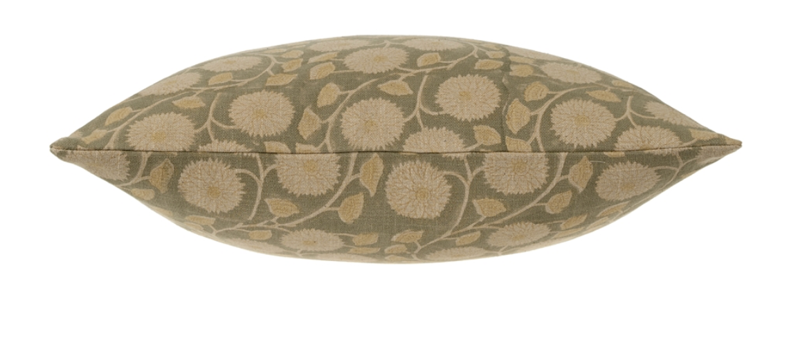 Marigold Block Print Pillow