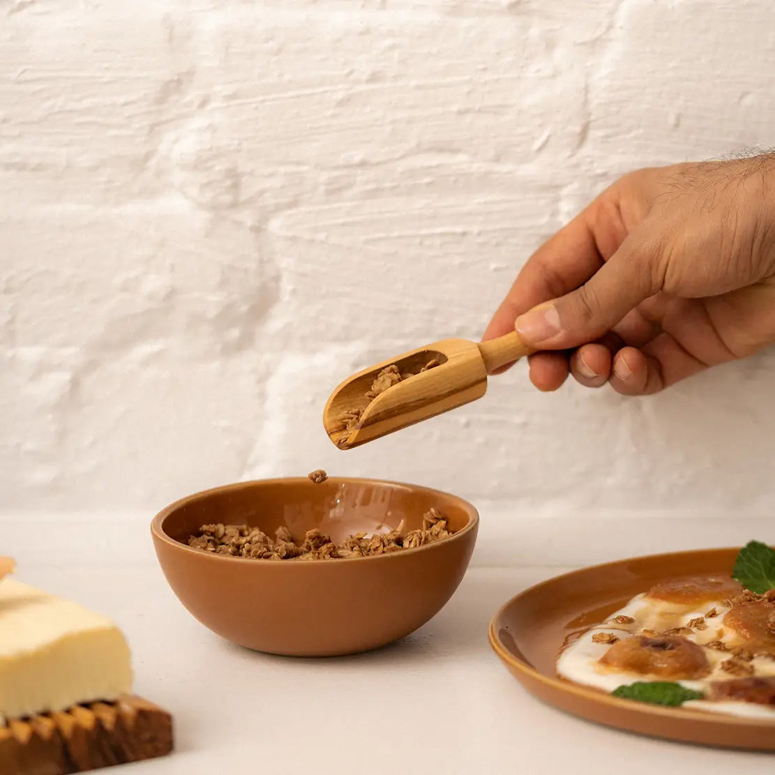 Natural Olive Wood Scoop