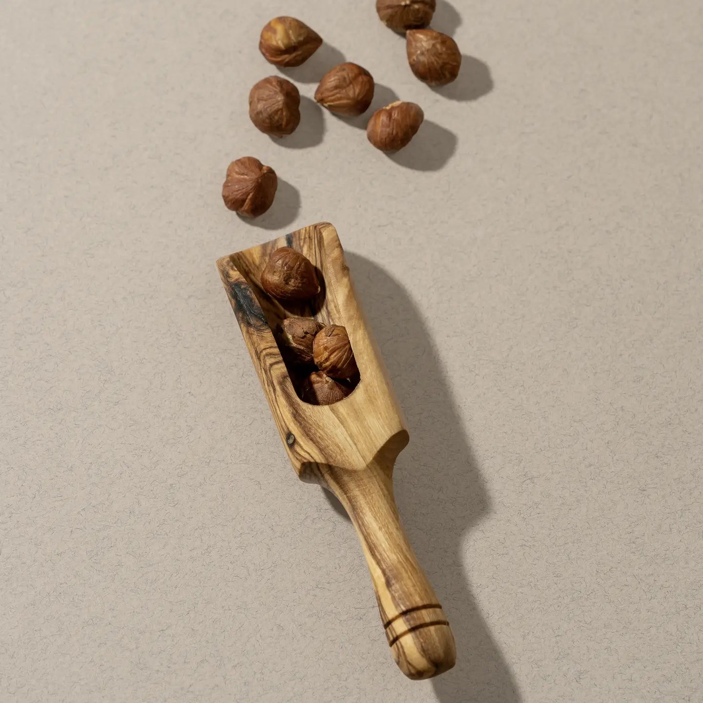 Natural Olive Wood Scoop