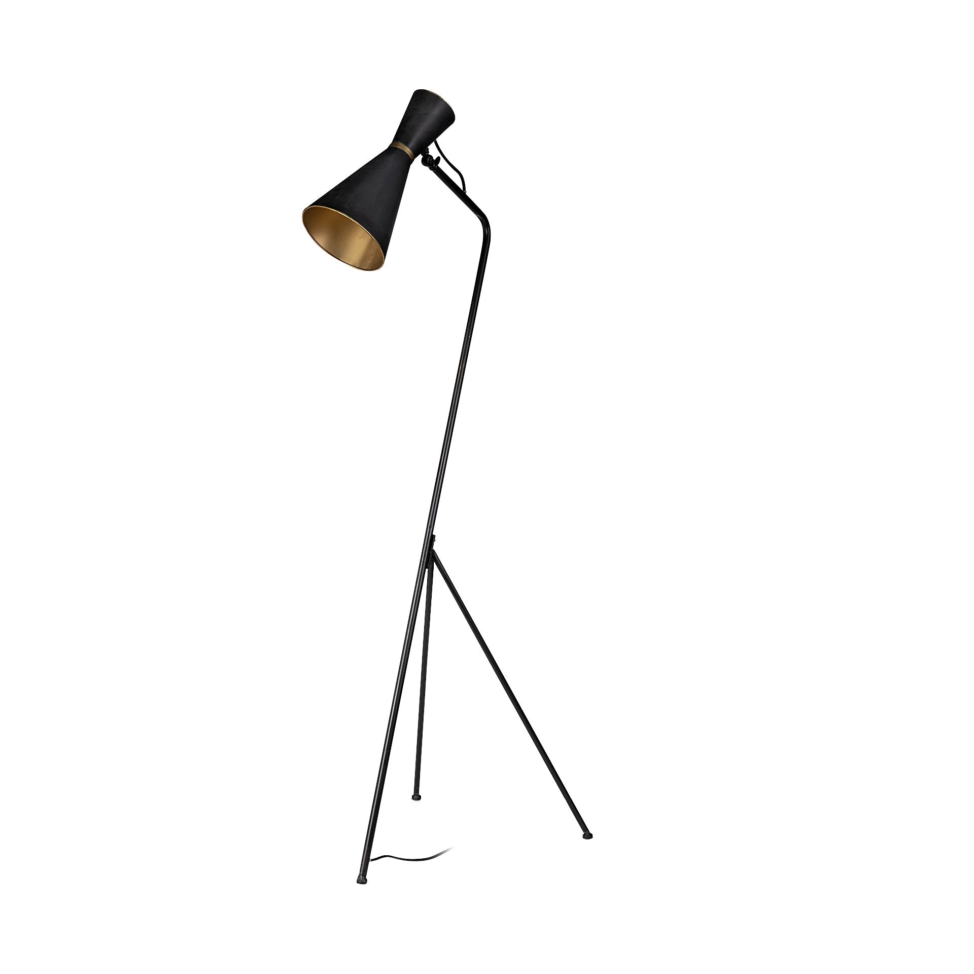 Eris III Metal Cone Shade Floor Lamp