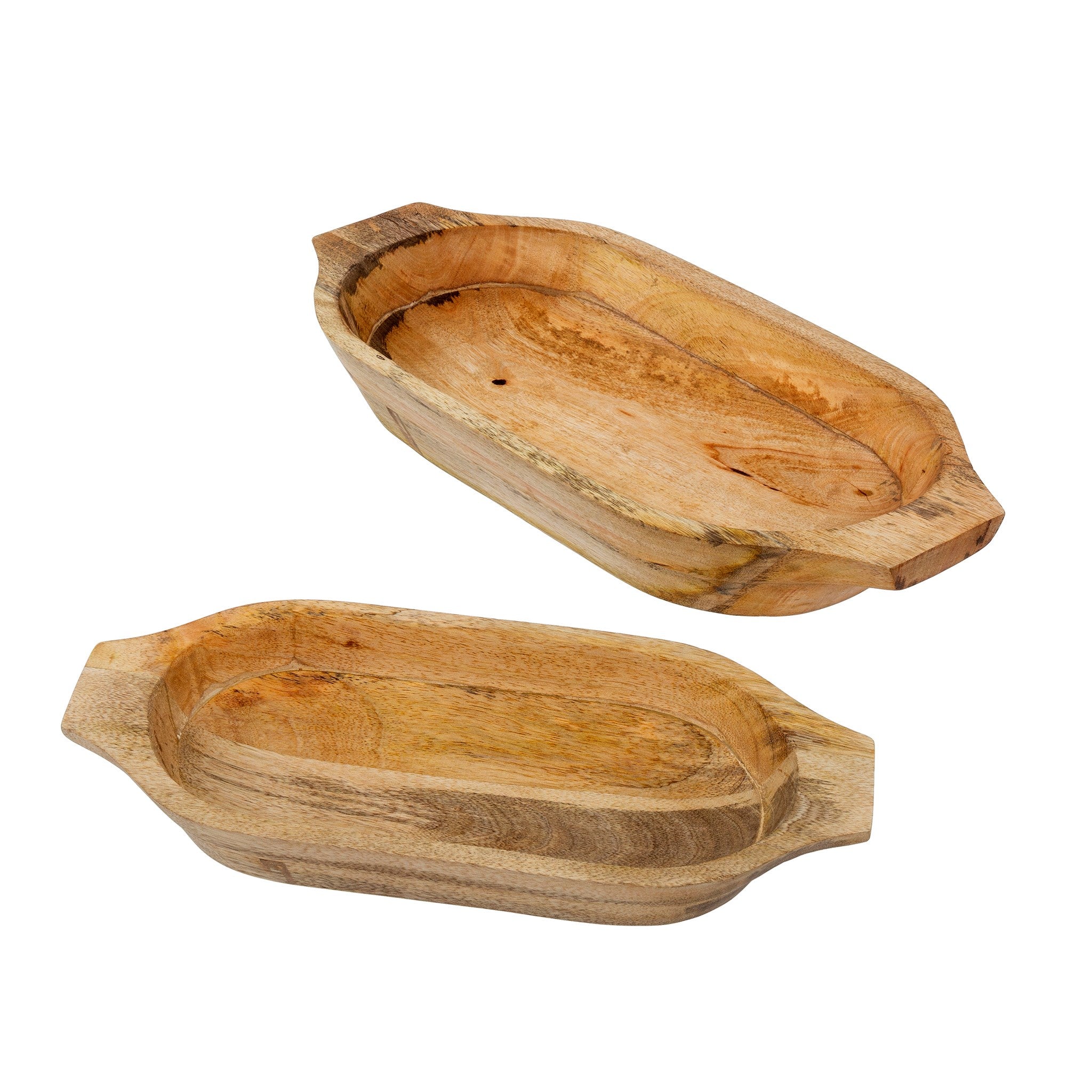 Wooden Dough Bowls Set